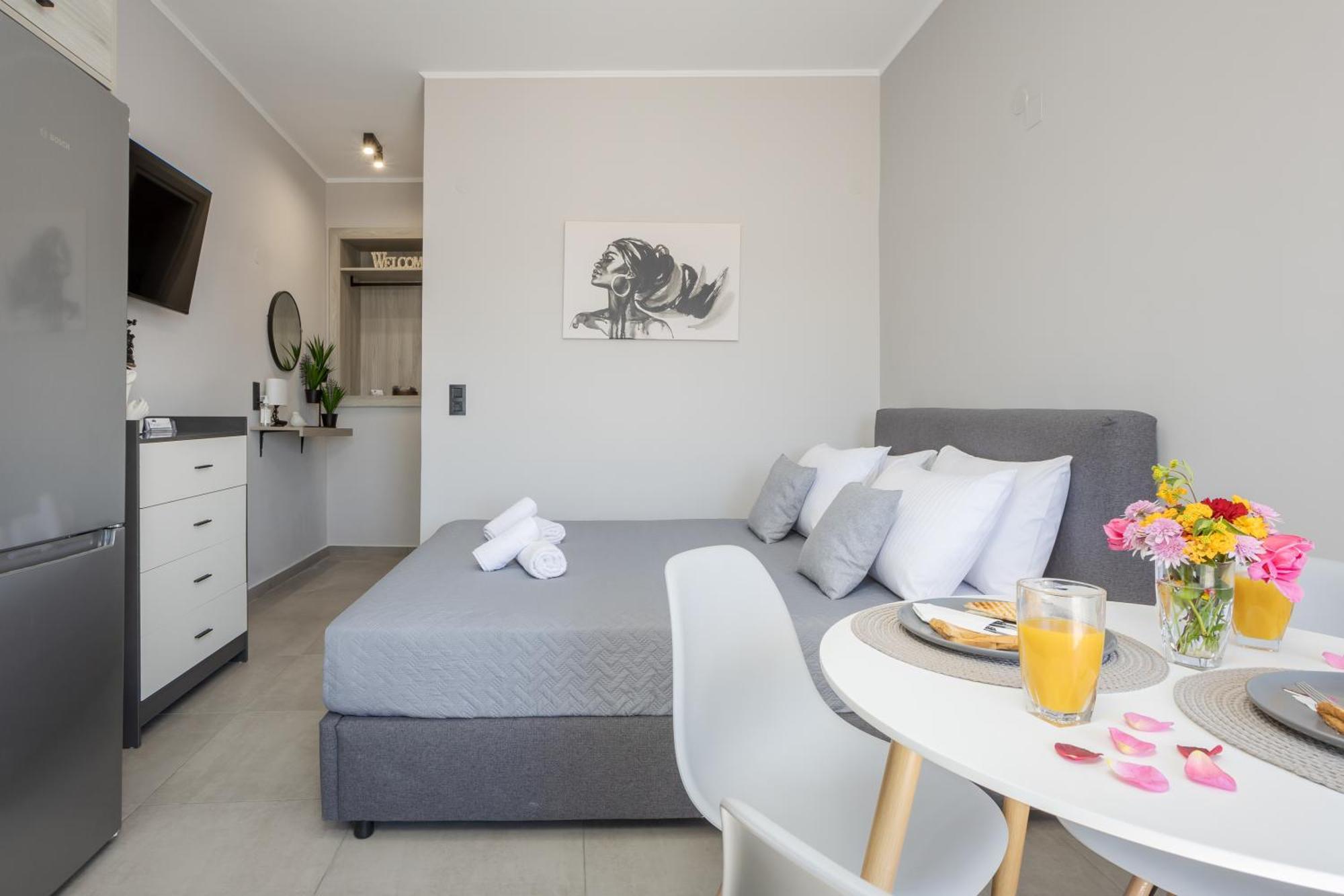 Petra'S Charming Home, 500M To Beach Chania  Luaran gambar